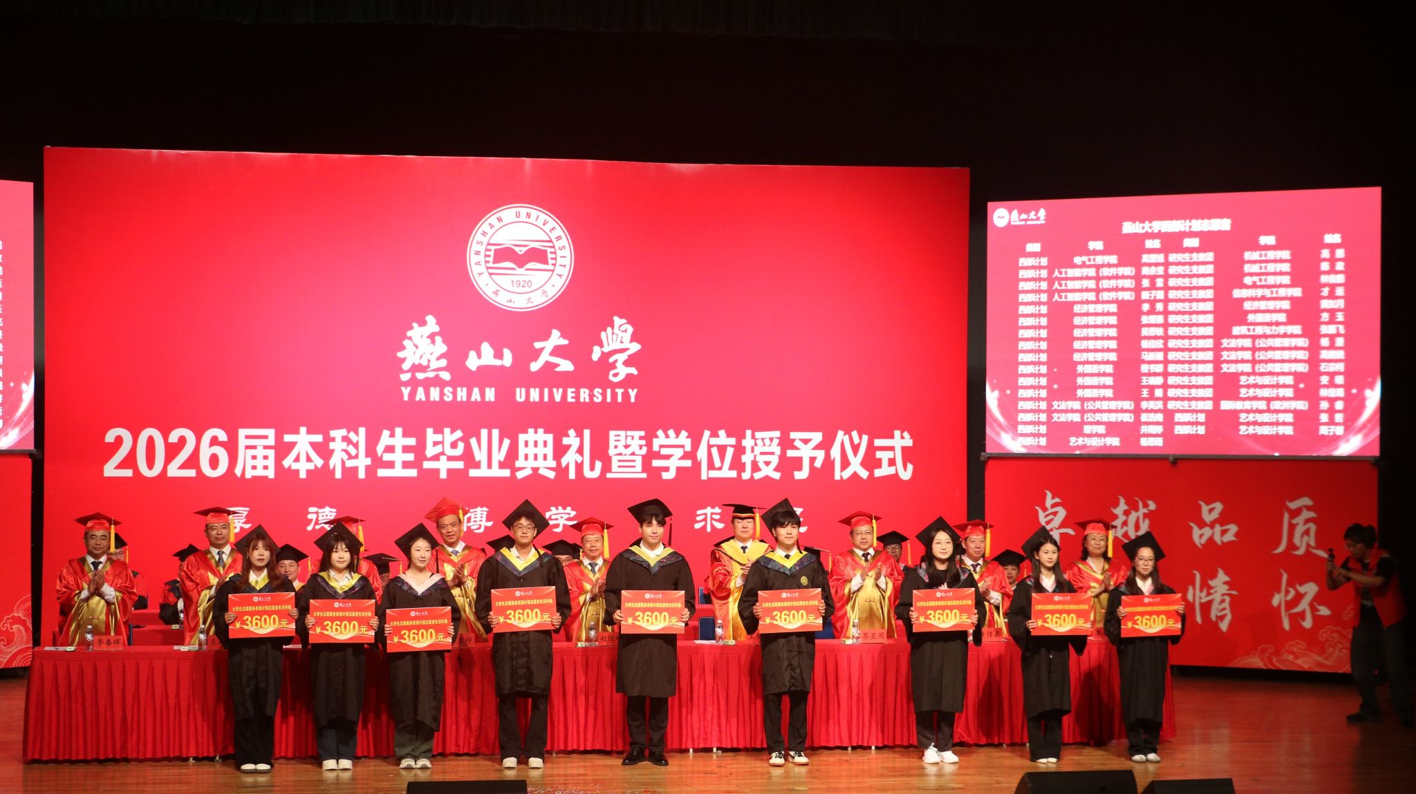 典礼在雄壮的国歌声中拉开帷幕